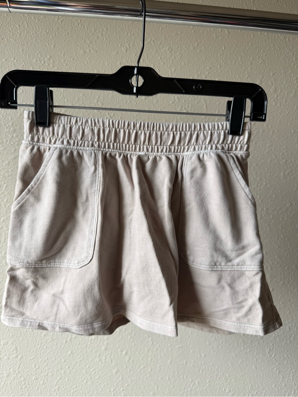 Cat & Jack Cream Elastic-Waist Women's Skort